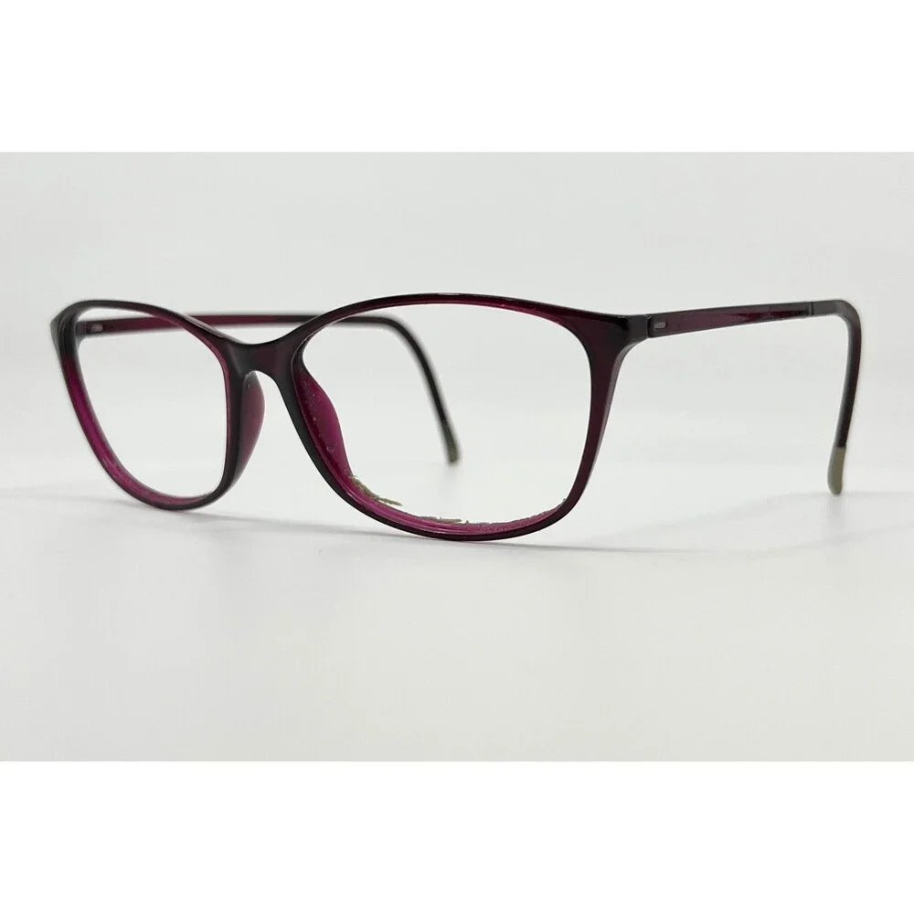 Unbranded Eyeglass Frames Womens Purple Oval Full Rim 51-16-135